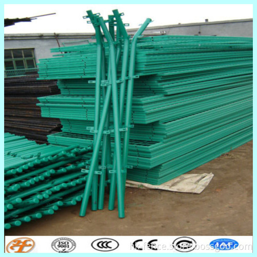 steel galvanized round post for electric fence
